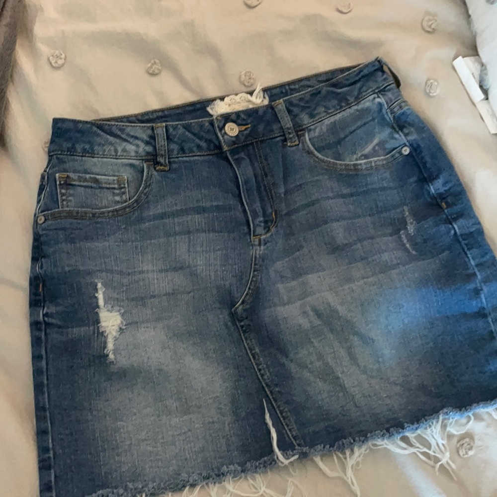 Jean skirt